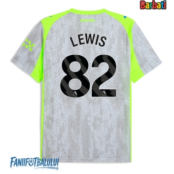 Manchester City Rico Lewis #82 Tricou Fotbal Replică 2025-26 Barbati Treilea